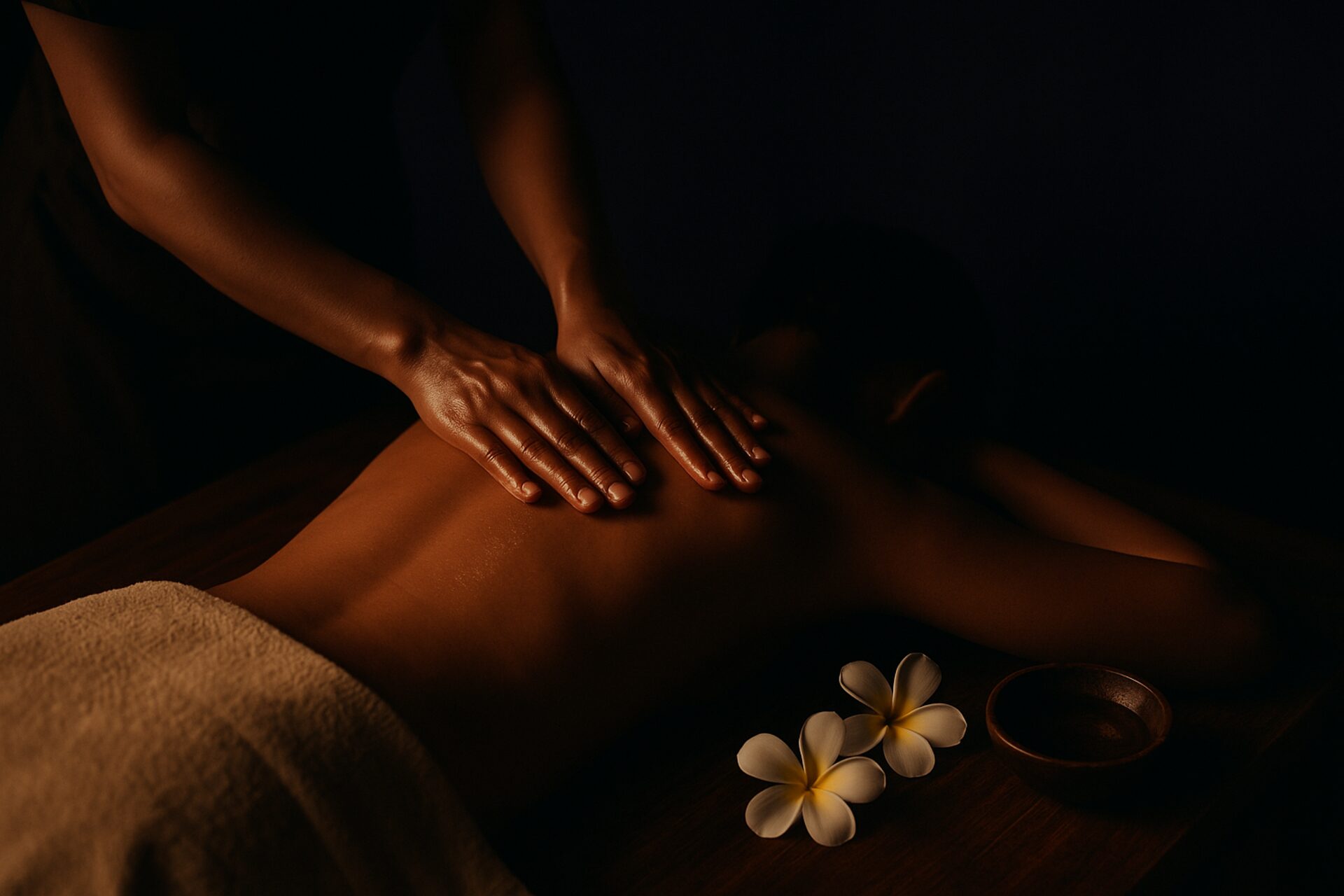 Massage Balinais à l'huile sur table
